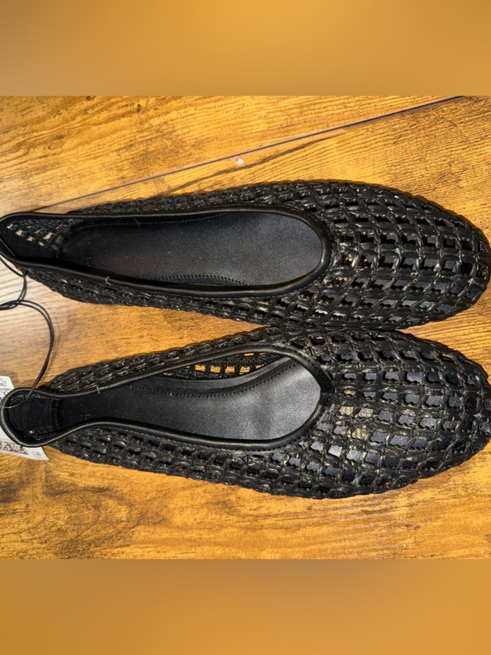 NWT H&M woven ballet flats - Picture 2 of 5
